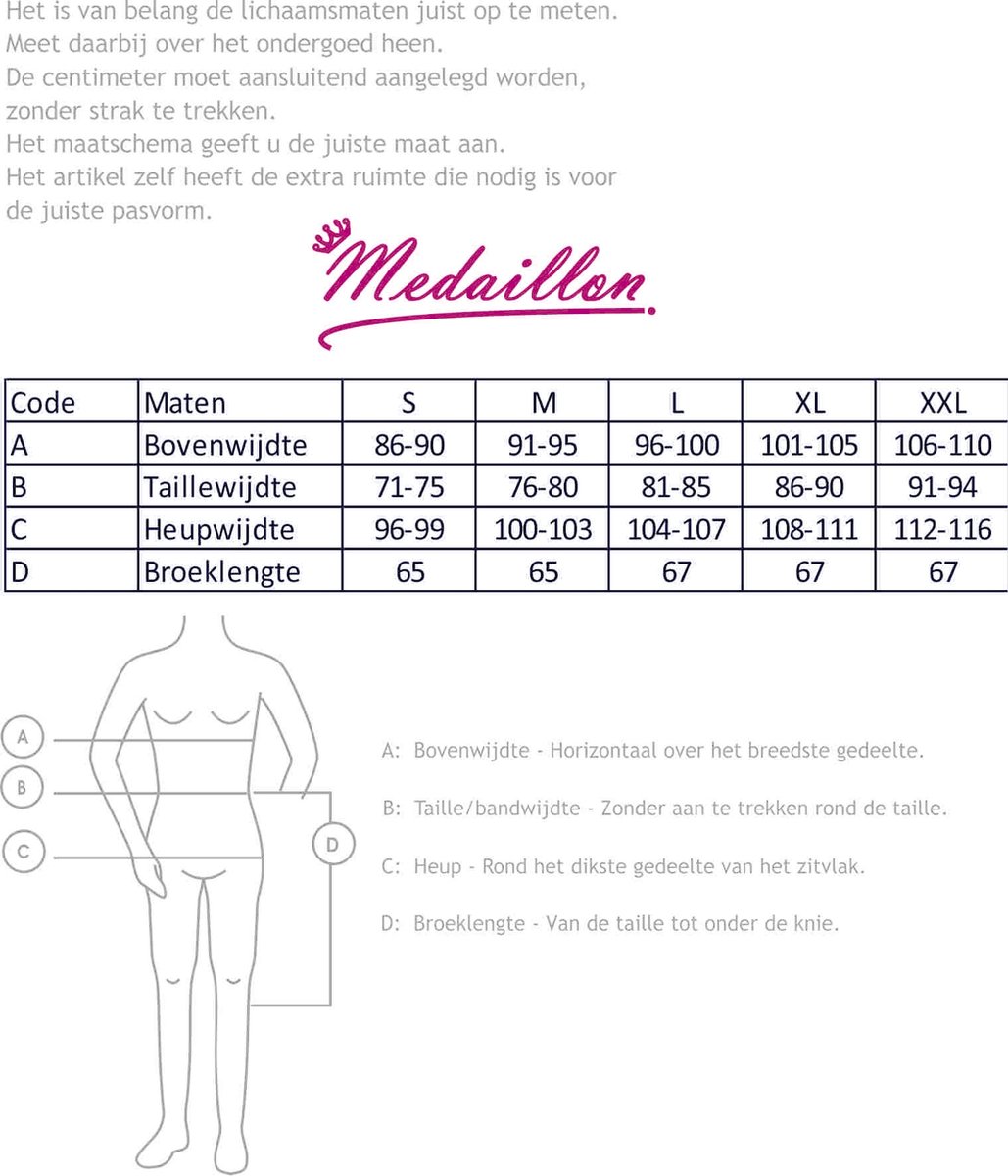 Medaillon Dames Pyjama Blauw MEPYD1006A - Maten: 3XL | bol.com