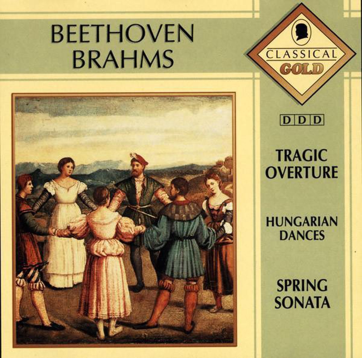 Brahms-Beethoven - Classical Gold Serie