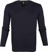 Suitable Katoen Vini Pullover Navy - maat L