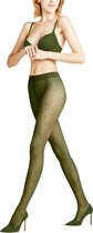 FALKE Dot 15 DEN Dames Panty - Groen - Maat M-L