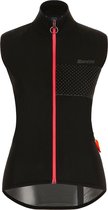 Santini Windstopper mouwloos Zwart Dames - Guard Nimbus Rain Vest For Women Black - XL