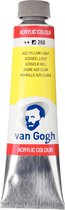 Peinture acrylique Van Gogh 40mL 268 Jaune azo clair