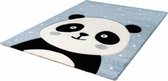 KIDS PANDA BLAUW VLOERKLEED