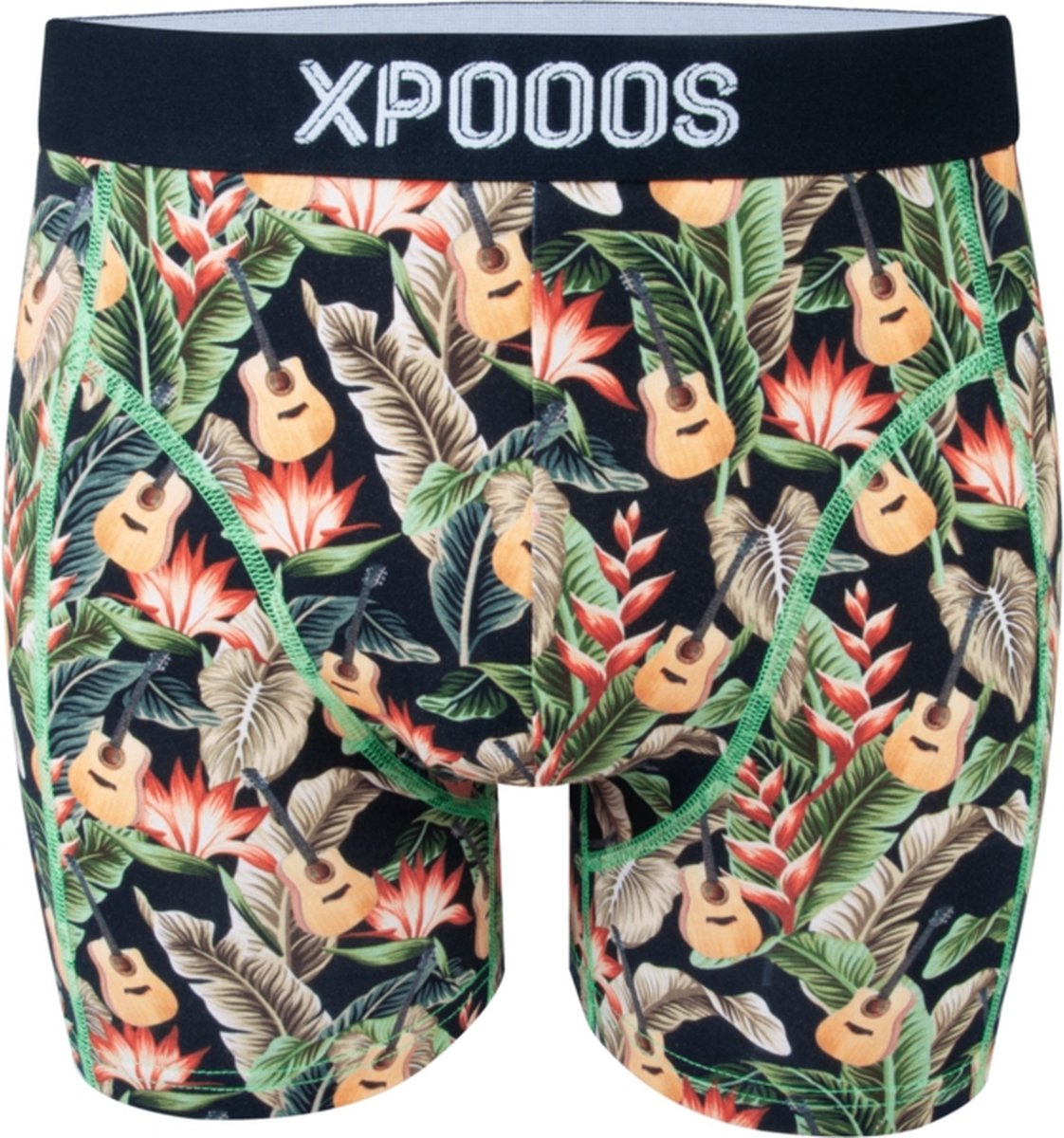 XPOOOS heren hawaii blues boxer multi