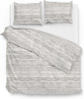 Zo! Home Dwen - Dekbedovertrek - Tweepersoons - 200x200/220 cm - Grey