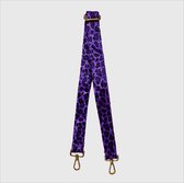 Strap Hairy Leopard Purple van Pinned by K