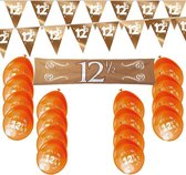 12,5 jaar jubileum feestpakket koper