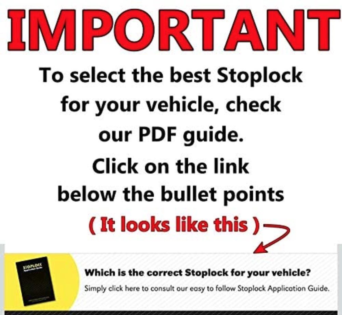 Stoplock Pro Elite Verrou de volant de voiture, dispositif de serrage de  barre