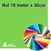 10 meter Avery snijfolie kleur 531 Lime Matt voor Silhouette Cameo, brother en andere 30cm snij plotters