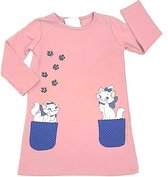 Kinderjurk, roze meisjes jurk Aristokatten maat 116