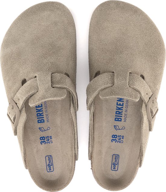 Birkenstock Boston Faded Khaki Regular Clogs Groen Maat 36 bol