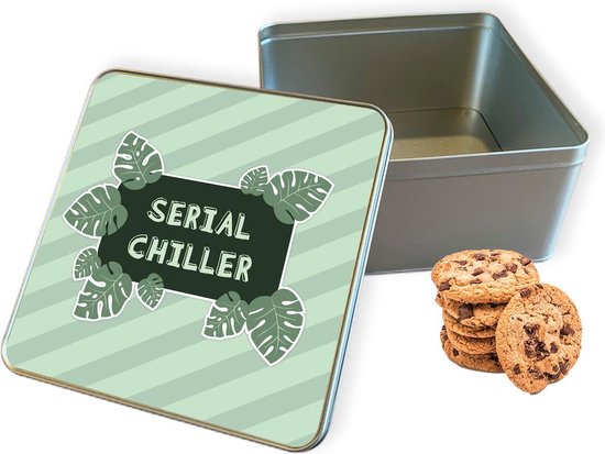 Biscuit Box Serial Chiller Carré - Boîte de Rangement 20x20x10 cm