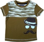 Legends baby jongens t-shirt Mr Moustache
