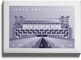 Walljar - Johan Cruijff ArenA - Muurdecoratie - Poster met lijst