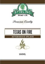 Stirling Soap Co. after shave Texas on Fire 100ml
