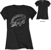 Catfish And The Bottlemen Dames Tshirt -XL- Alligator Zwart