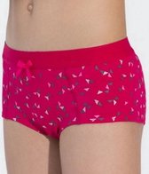 Slipje short Boobs en Bloomers lilly-Rood-XS