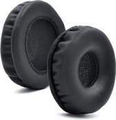 Luxe Lederen Oorkussen Set Geschikt Voor Jabra Evolve 20 20SE 30 40 65 - Vervangende Koptelefoon Earpads - Oor Kussens - Ear Pads - Oorkussens Met Memory Foam Binnenlaag - Zwart