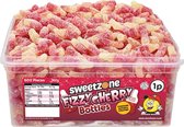 Snoep-Sweetzone-Fizzy Cherry Bottles-Halal