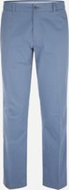 Steppin' Out Spring 2021  Summer Chino F/F Mannen - Regular Fit - Katoen - Blauw (54)