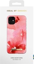 iDeal of Sweden Fashion Case voor iPhone 11/XR Coral Blush Floral