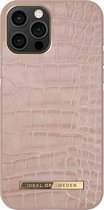 iDeal of Sweden Atelier Case Introductory voor iPhone 12 Pro Max Rose Croco