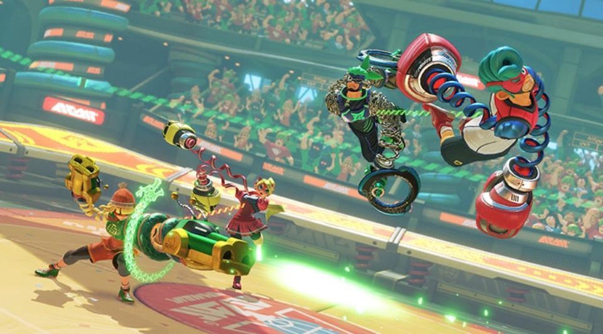 Arms in TOP Leuke spelletjes om samen te spelen op de Nintendo Switch