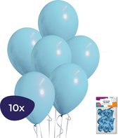 Blauwe Ballonnen - Geboorte Versiering Jongen - Babyshower Versiering - Helium Ballonnen - 10 stuks
