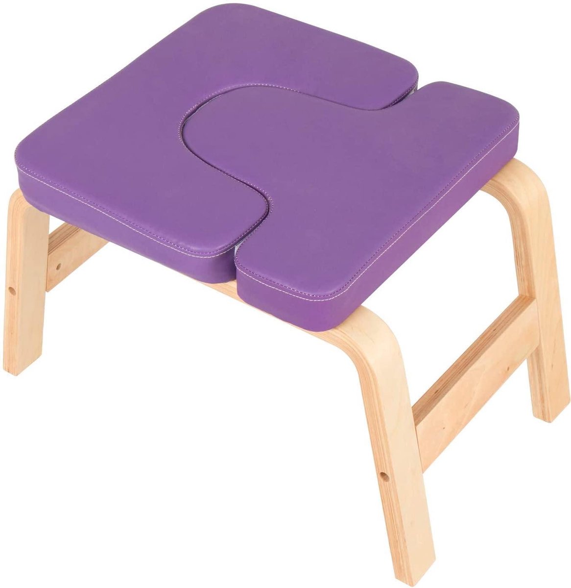 Tabouret de bureau design en tissu violet Body