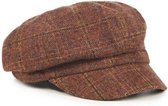News Boy Cap Brown in Swing Vintage Jaren 50 Stijl