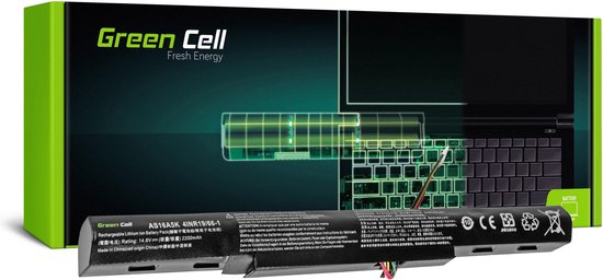 GREEN CELL Batterij voor Acer Aspire E 15 E15 E5-575 E 17 E17 E5-774 /  14,4V 2200mAh | bol.com