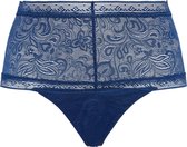 Maidenform Maidenform Everyday Smooth String, kant Vrouwen Onderbroek - Navy - Maat 2XL