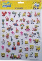 Bubbel-stickers "Spongebob" +/- 50 Stickers