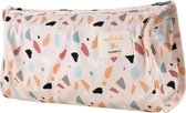 Miela Kids - Gewatteerd luieretui - Nappy Pouch - Terrazzo