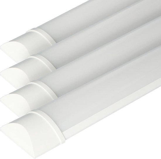 2 Stuks BELOEE LED Balk 120CM 36W Koud Wit IP65 6000K LED-lamp voor