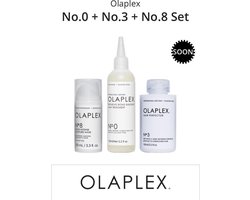 Olaplex No.0 + No.3 + No.8 Set