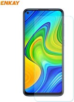 Voor Redmi 10X 4G / Redmi Note 9 ENKAY Hat-Prince 0.26mm 9H 2.5D Curved Edge Tempered Glass Film