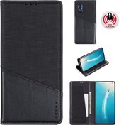 Voor Vivo V19 / V17 MUXMA MX109 Horizontale Flip lederen tas met houder & kaartsleuf & portemonnee (zwart)