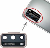 Camera Lens Cover voor Huawei P40 (Zilver)