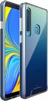 Voor Samsung Galaxy A9 (2018) / A9s Krasbestendig TPU + Acryl Space Beschermhoes (Transparant)