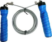 Speed Rope® - Sport Springtouw Blauw - Inclusief Kogellagers - Anti-slip Grip - Thuis Fitness - Conditie Training - Springtouw Volwassenen