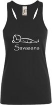 Yoga- Tanktop- Sol- XL- Savasana- zwart