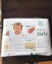 Eco by Naty Luiers Maat 3 | 4-9 kg |  31 stuks | Natural | Geen Plastic | Geen parfum