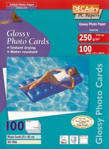 Decadry - Fotopapier / Fotokaarten 13 x 18 cm - 250 gram - 100 stuks