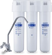 Aquaphor Aquaphor actief koolfiltersysteem - voor water - 3 fasen - 2 L / min - incl. tap