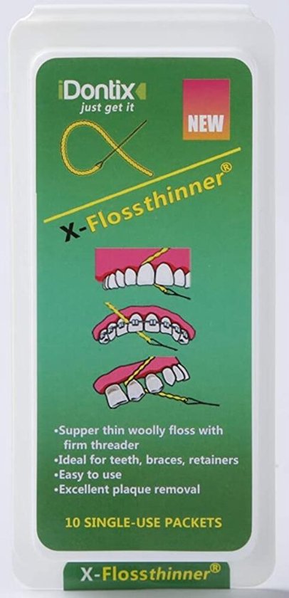 iDontix X-Flossthinner 10 stuks