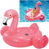 Luchtbed / Eiland XL - Flamingo - 218 cm