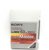 Sony PHDVM-63DM Digital Master HDV/DVCAM cassette / Cosmicnano Technology / HDV/DV 63min / DVCAM 41min