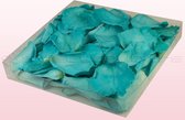 Rozenblaadjes | 100% natuurlijk | Turquoise | 1 liter