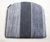 Madison Zitkussen 46x48 cm Denim stripe blue